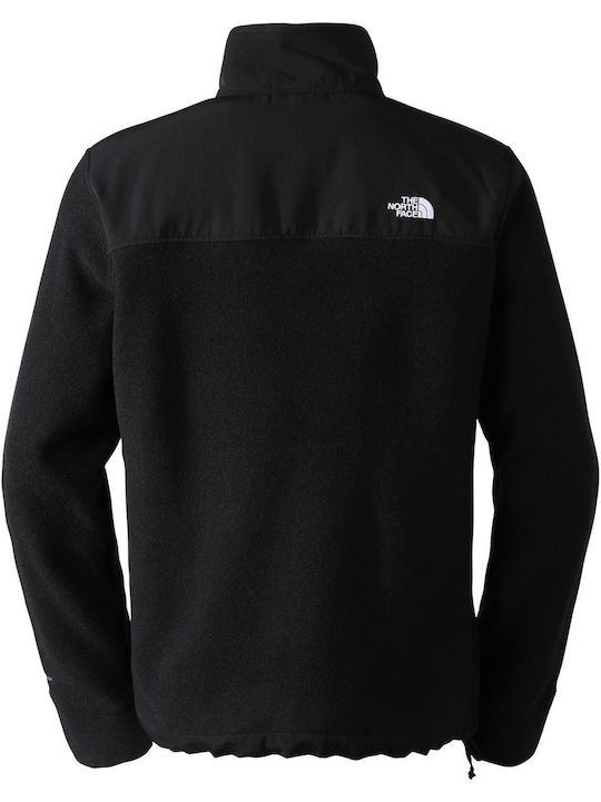 Ανδρική Ζακέτα Fleece Μαύρη