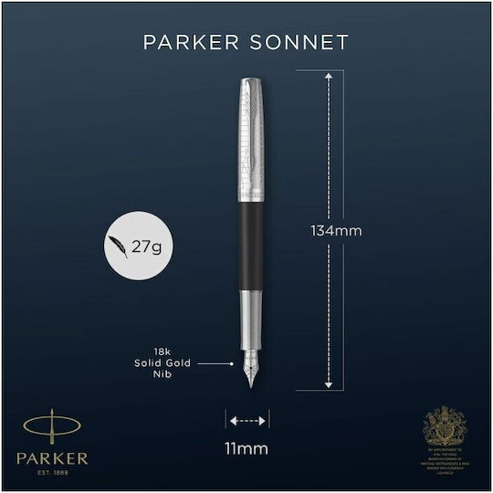 Parker Sonnet Писалка Fine Златиста