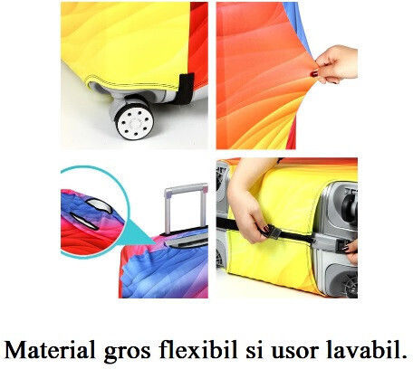 Husă pentru Bagaje Neagră