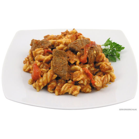 MFH Canned Pasta Bolognese Ready Meal With Pasta Meat 320kcal 400gr 5 Years