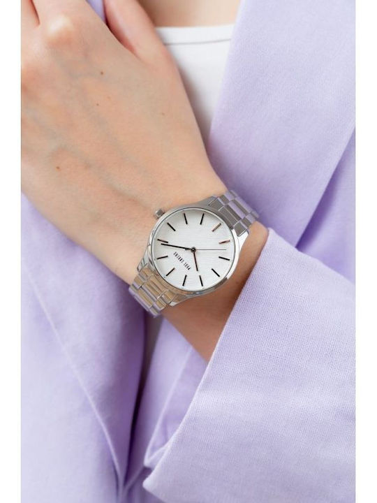 Paul Lorens Дамски Часовник 34мм Кварцов Сребрист