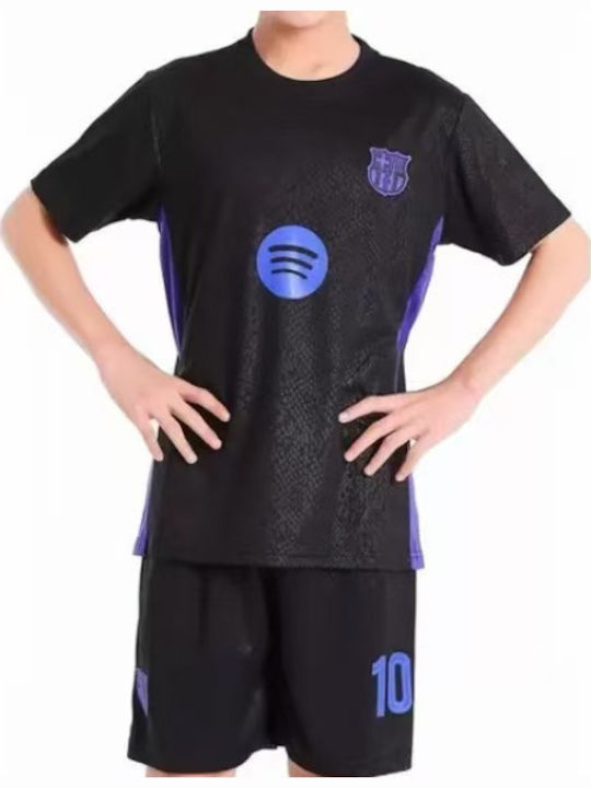 King Παιδικό Σετ Εμφάνισης Ποδοσφαίρου Yamal Black 2026 Away