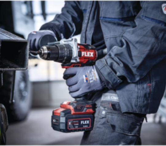 Flex PD 2G 18.0-EC C HD Șurubelniță Cu Percuție Mașină De Găurit Cu Baterie 18V 1x5Ah
