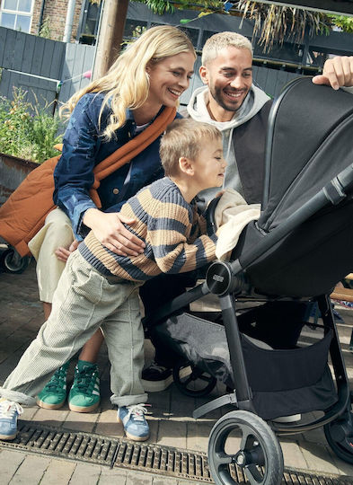 Mamas & Papas Vardo Reversible Baby Stroller Suitable for Newborn Noir