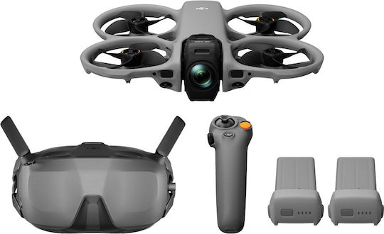 DJI Avata 360 (Motion Fly More Combo) Drone 2.4 GHz / 5.2 GHz / 5.8 GHz with 8K 60fps HDR Camera Compatible with FPV Glasses