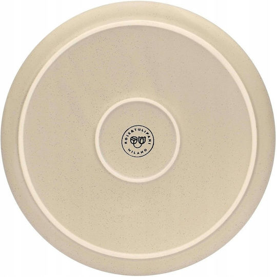 Lumarko Arpeggio Serving Plate Shallow Pink with Diameter 25cm 6 Pieces