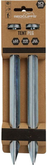 Cuiere Cort 23cm Set 10 Bucăți Metal Redcliffs