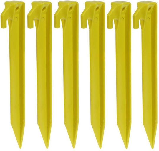 Cuiere Pentru Cort 23cm Set 6 Bucăți Plastic Redcliffs