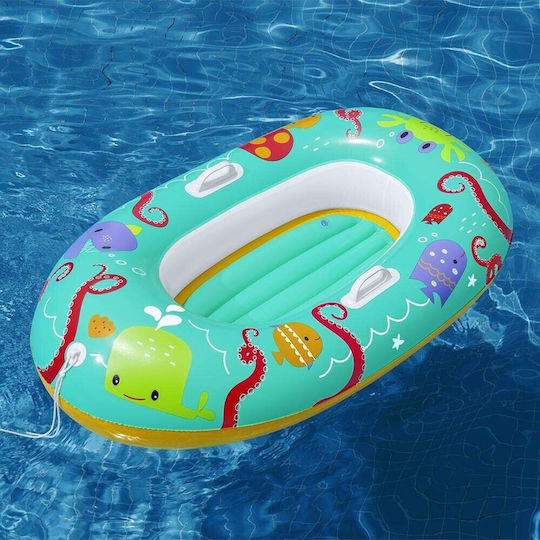 Bestway Barcă Gonflabilă pentru Copii Albastru 119x79buc