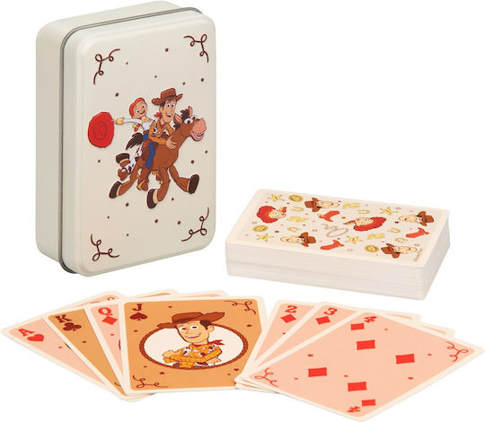 Toy Story Cowboy Kartenspiele In Einer Blechdose