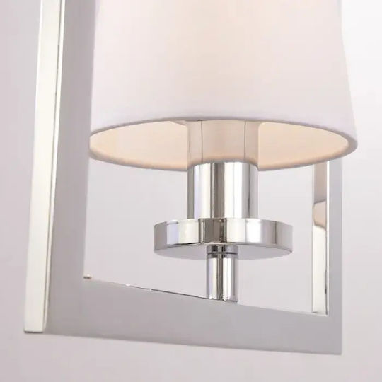 COSMOLight Silver Pendant Ceiling Light with E14 Socket