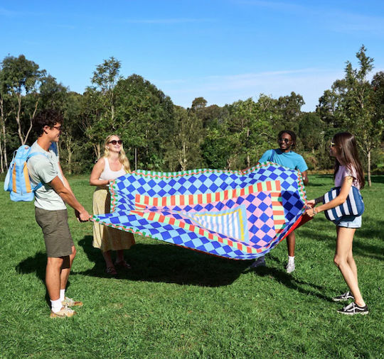 Dock & Bay Picnic Blanket 170 X 170 Cm Bright Side Up