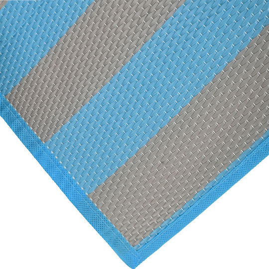 Estia Beach Mat Plastic Blue 180x72cm