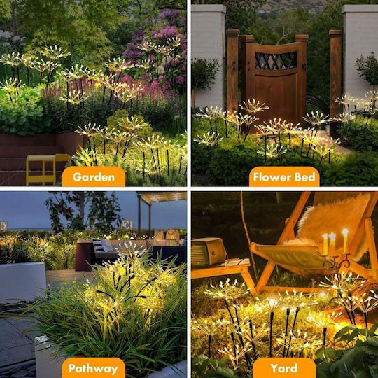 Stl-7275-60 Solar Light Dmuchawiec Tree Fireworks 72cm 60 Led Saska Garden