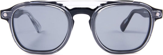 Snob Cabriolet Clip Black Gray