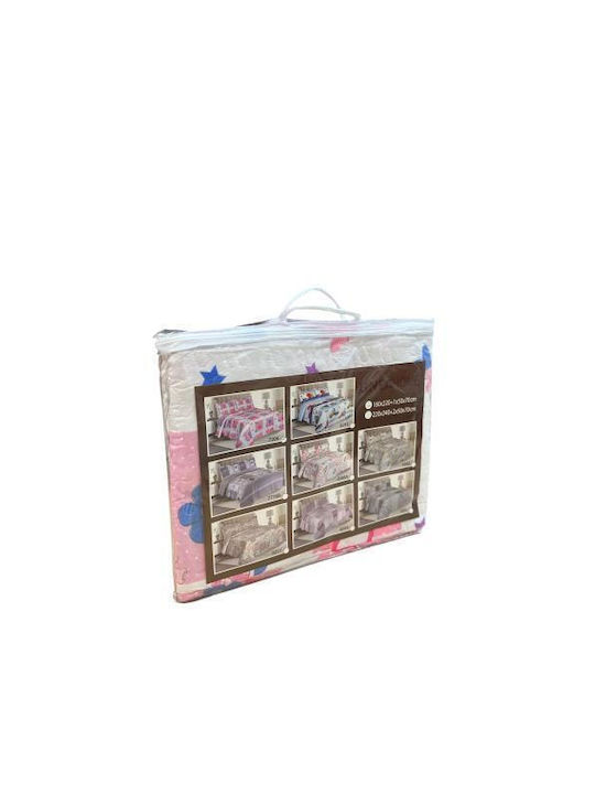 Linea Home Σετ Παιδικό Κουβερλί Μονό 160x240εκ.