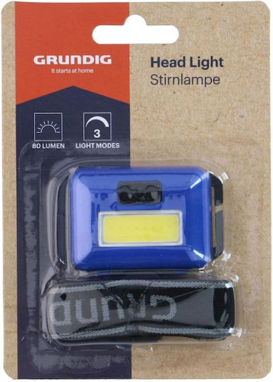 Grundig Grundig LED Kopflampe mit Maximaler Helligkeit 80lm