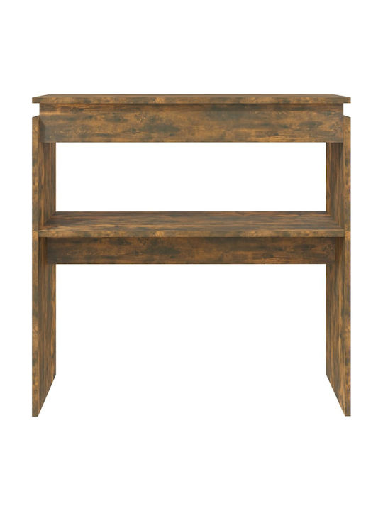 Wooden Console Table Coffee L80xW30xH80cm