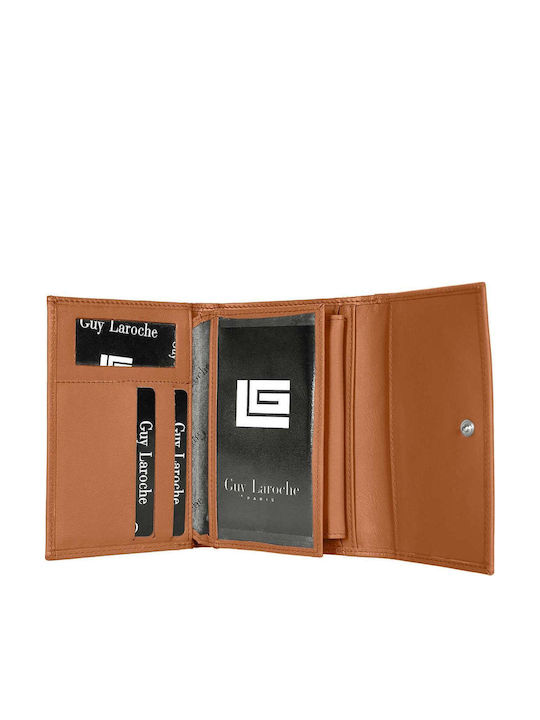 Portofel De Damă Mare Din Piele Cu RFID Tabac Maro