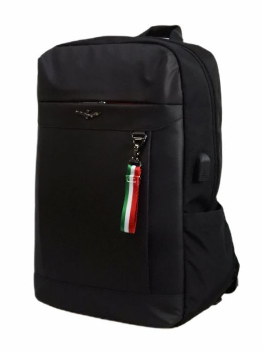 Aeronautica Militare Rucksack Schwarz Aeronautica Militare Rucksack Schwarz