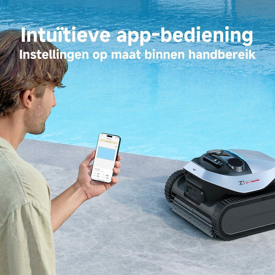 Dreame Z1 Wireless Robot Pool Cleaner for Bottom Walls and Waterline for Pools 180m² with 4.5L Filter Capacity