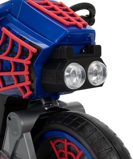 Παιδική Μηχανή Spider-Man Ηλεκτροκίνητη 6 Volt Μπλε για 3+ ετών