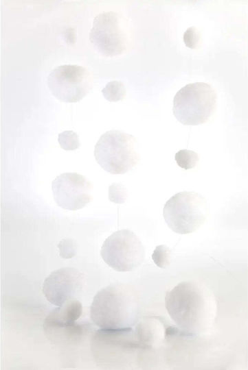 Eurolamp Eurolamp Snowy Plastic Christmas Garland
