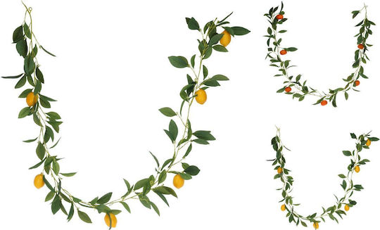 Zaros Christmas Garland Yellow 1pc