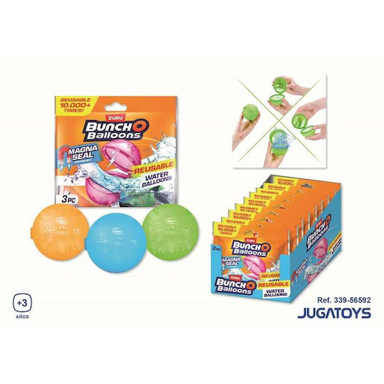 Bunch O Balloons Многократни Водни Бомби 3 Опаковки Басейн Играчки