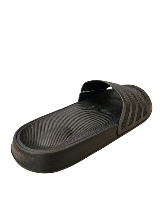 Men's Black Slides