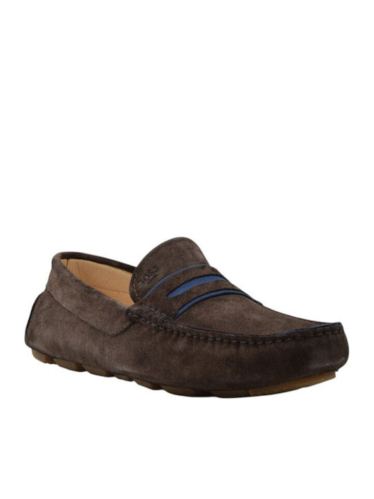 Boss Shoes Men's Moccasins Brown
