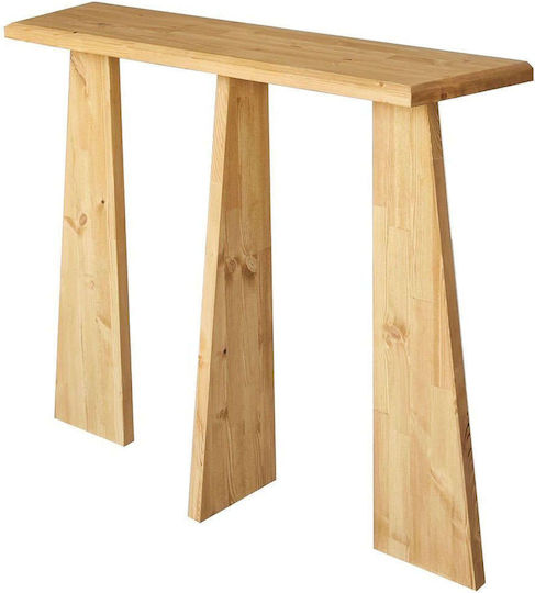 Console Cleopatra 552nos1907 100x28x83cm Oak Wood