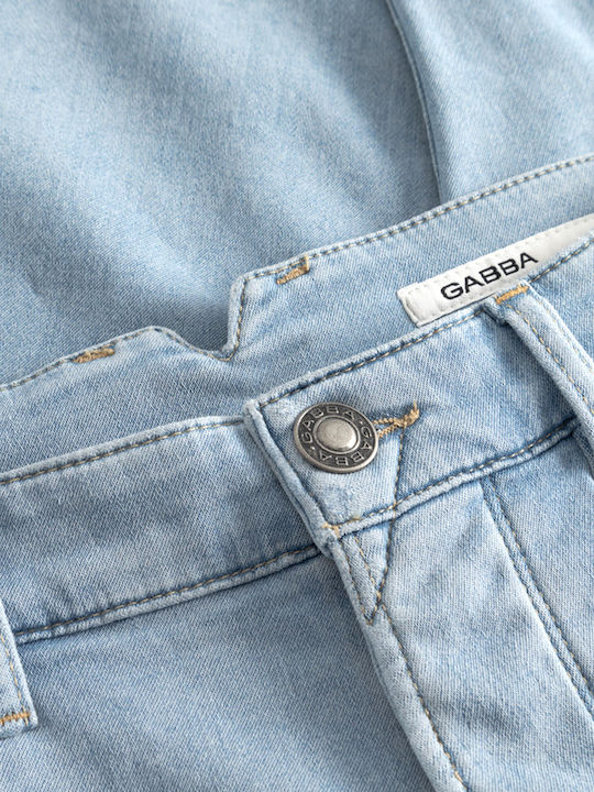 Alex Herren Jeanshosen Cropped Elastisch mit Entspannt Verjüngt Anwendung Blau