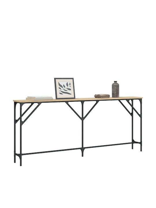Wooden Console Table Oaks L180xW23xH75cm