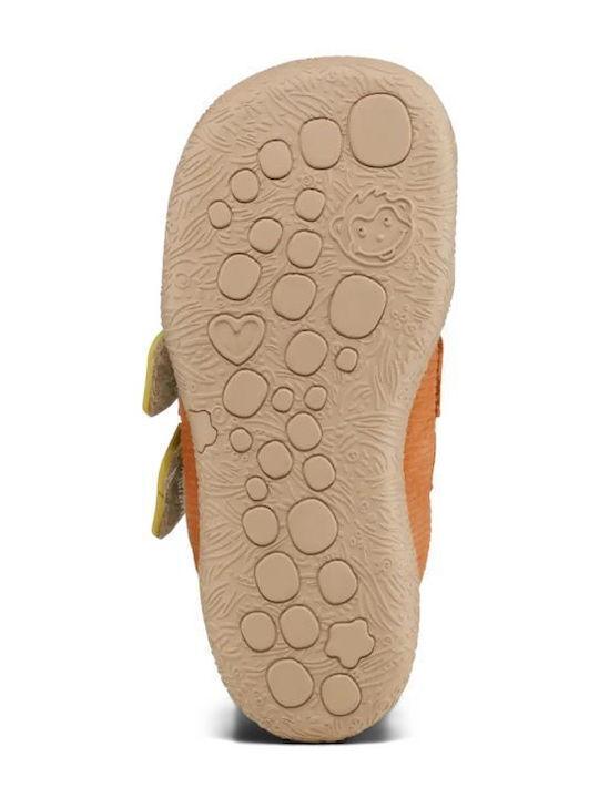 Παιδικά Sneakers με Σκρατς Μπεζ