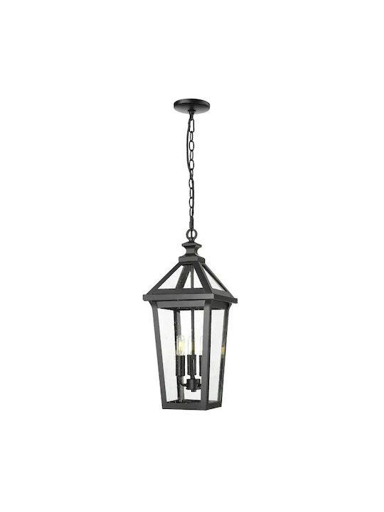 COSMOLight Pendant Outdoor Ceiling Light E14 In Black Color P03630BK