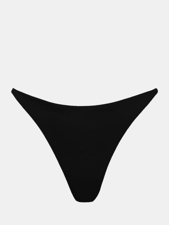 Bikini String Μαύρο