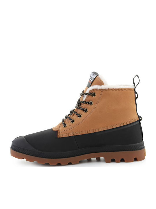 Palladium Pampa Men's Waterproof Brown Hiking Shoes