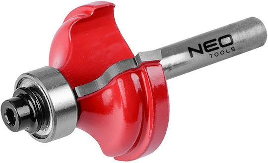 Neo Shaped Router Bit Bearing Rounding Tct 32 X 12.9 Mm 6 Mm Shank