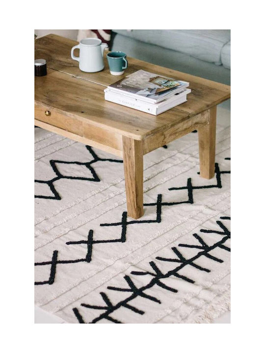 Lorena Canals Bereber Handmade Kids Rug Cotton Green 170x240cm