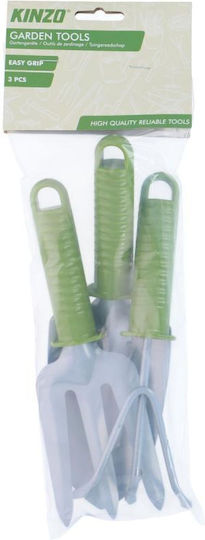 Kinzo Garden Tool Set 3pcs Plastic Handle Kinzo