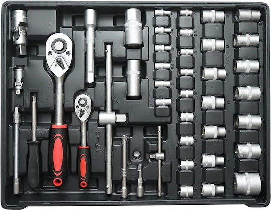 Tool Set 186 Pieces Trolley and Transport Tool Case