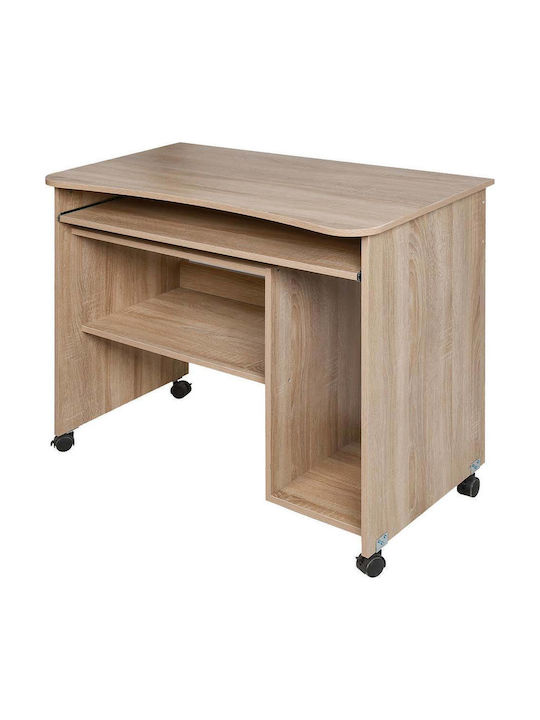 Wooden Desk Beige 93x48x76cm