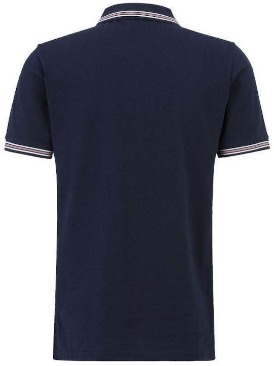 Lubbeek Polo Short Sleeve Shirt Navy Blue