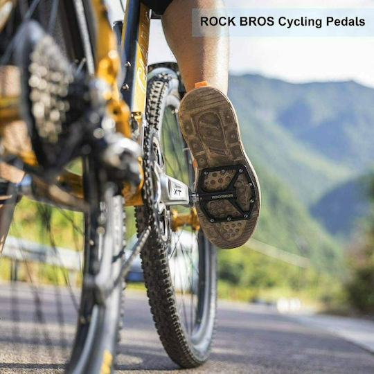 Rockbros Педали за Велосипед Платформа Черни