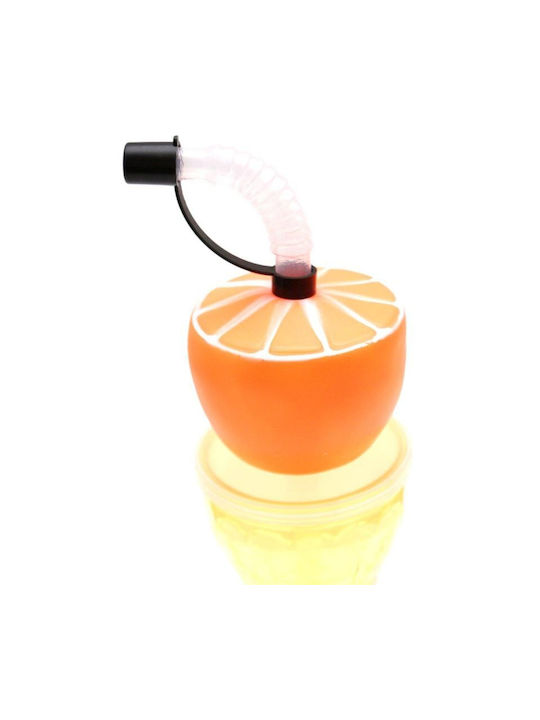 Excellent Houseware Αθλητικό Παγούρι Πλαστικό 500ml Κίτρινο