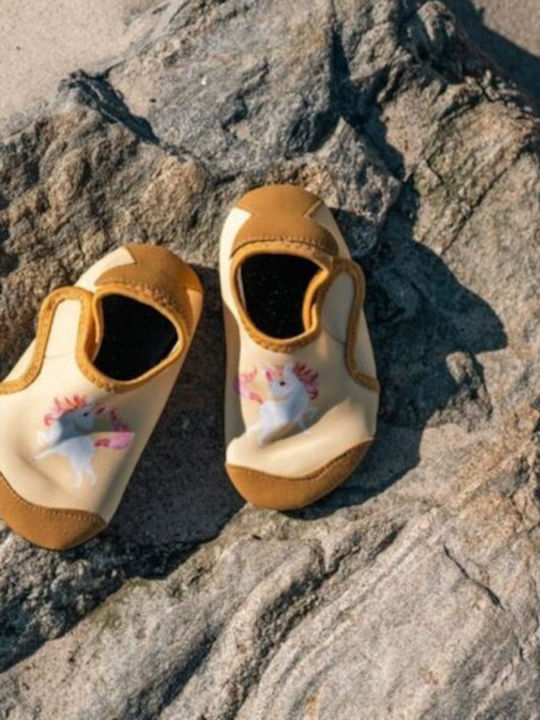 Kids Beach Shoes Yellow