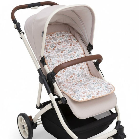 Queen Mother Stroller Cover Double Sided White