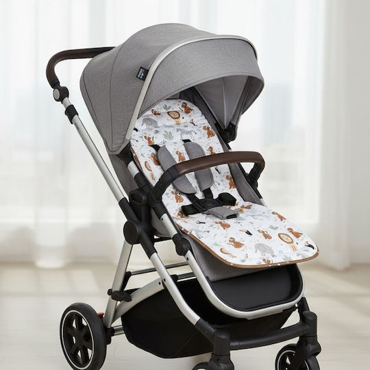 Queen Mother Double Sided Stroller Cover White