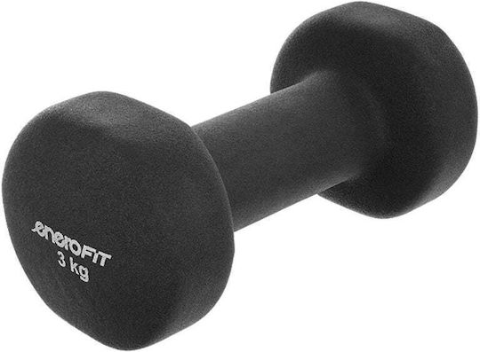 Enero Set of Dumbbells Made of Neoprene 2 x 3kg